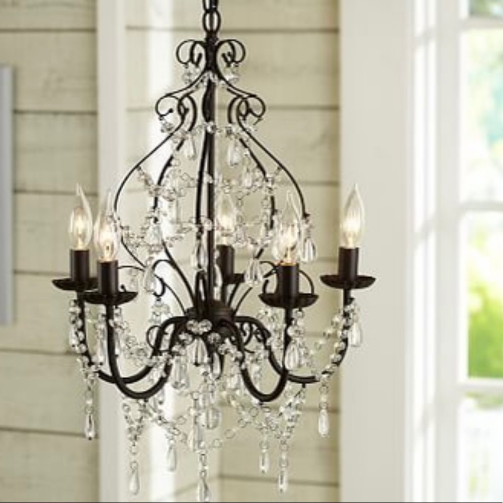 Pottery Barn Paige Crystal Chandelier